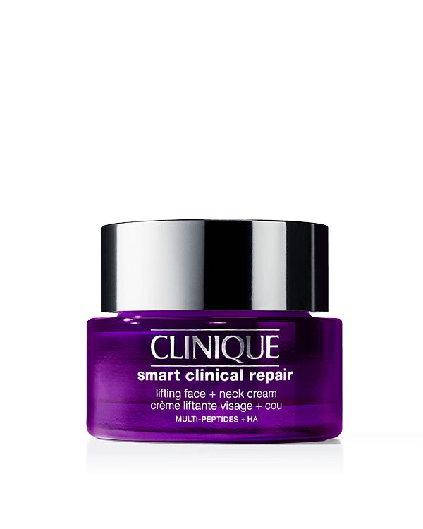Clinique Smart Clinical Repair™ Lifting Face + Neck Cream, Powerful face and neck cream visibly lifts and reduces lines and wrinkles.