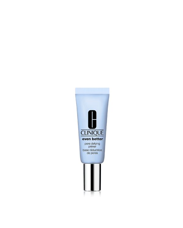 Even Better™ Pore Defying Primer, A makeup-perfecting water-balm primer that instantly blurs pores and reduces oil for a poreless look and seamless base.
