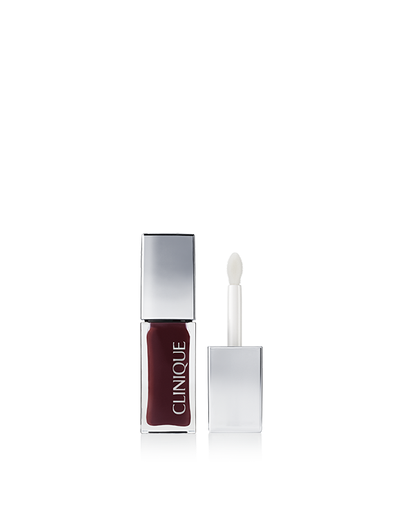 Clinique Pop™ Lip + Cheek Oil in Black Honey, Pink Honey and Nude Honey, A two-in-one tinted oil that delivers a dewy pop of color for lips and cheeks. In 3 surprisingly flexible shades.