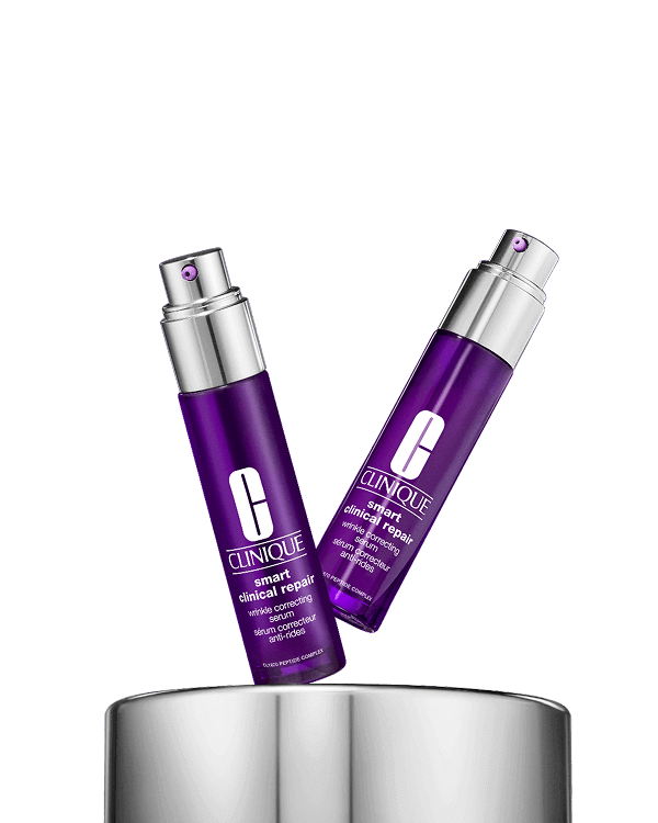 Smart De-Aging Duo: Serum Set, A skincare duo featuring Clinique's most advanced anti-aging serum in two full sizes.<br>*This value set is excluded from additional discounts.