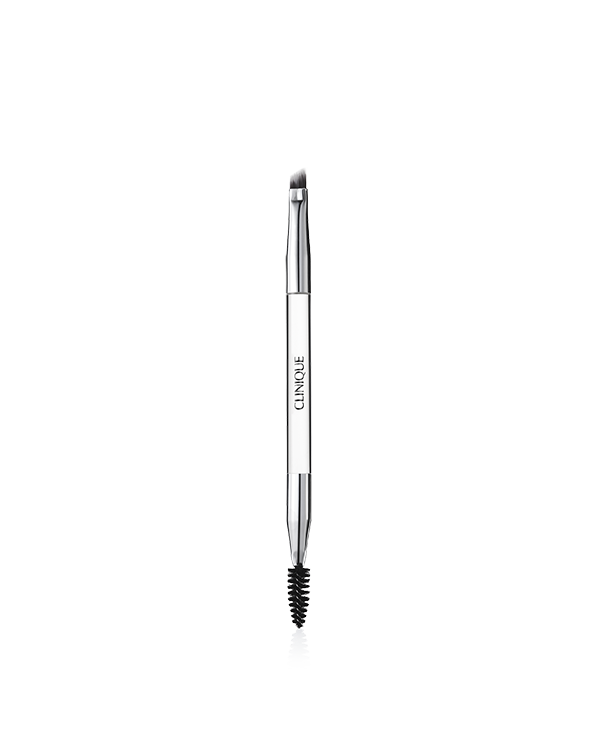 Brow Brush, A dual-ended brush for filling, defining, and shaping brows with ease.