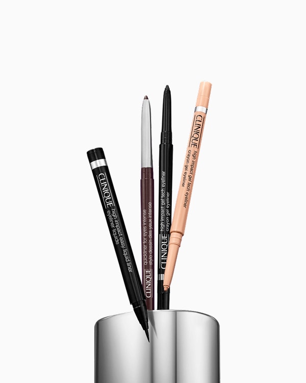 Ultimate Eye Line-Up: Eyeliner Set, Four eyeliner essentials to create any look, from winged to smudged and smokey.<br>*This value set is excluded from additional discounts.